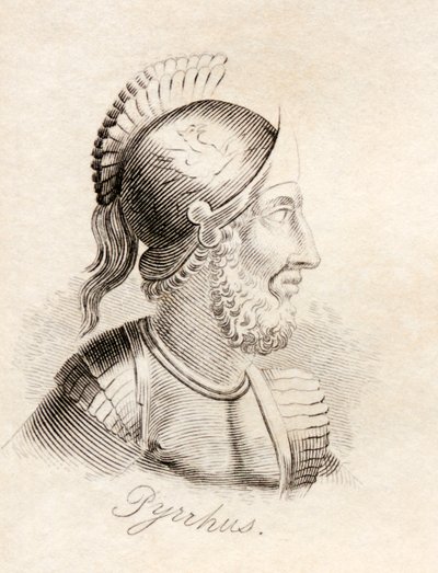 Pyrrus, ze „Słownika historycznego Krabba”, opublikowanego w 1825 r. autorstwa English School
