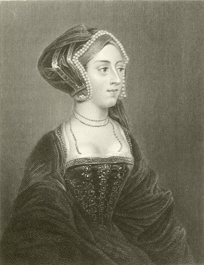 Królowa Anna Bullen autorstwa English School