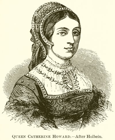 Królowa Katarzyna Howard autorstwa English School