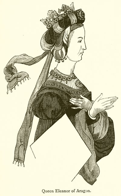 Królowa Eleonora Aragonii autorstwa English School
