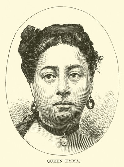 Królowa Emma autorstwa English School
