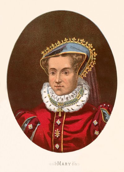 królowa Maria autorstwa English School