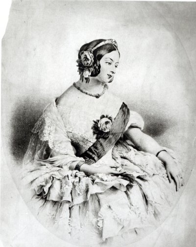 Królowa Wiktoria (1819-1901) autorstwa English School