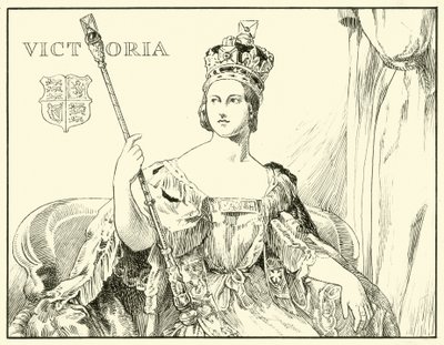 Królowa Wiktoria (po portretie koronacyjnym Sir George