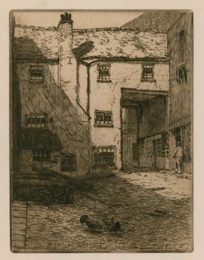 Queens Head, Southwark autorstwa English School