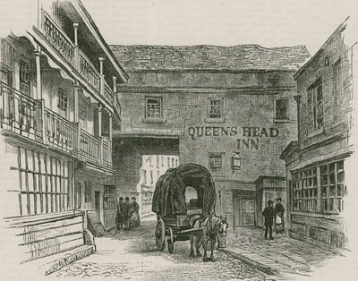 Queens Head, Southwark autorstwa English School