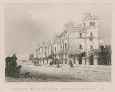 Queens Road Palace Gardens, Bayswater, Londyn autorstwa English School