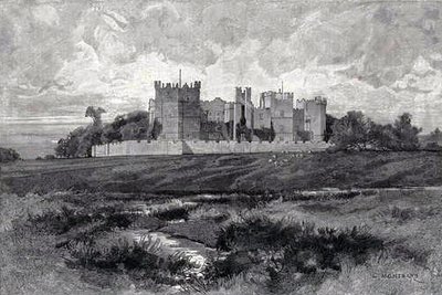 Zamek Raby, Durham autorstwa English School