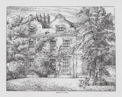 Raleigh House (Lithografie) von English School