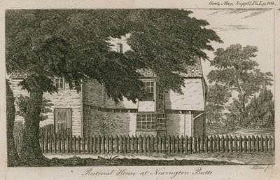 Rector House w Newington Butts, Southwark, Londyn autorstwa English School