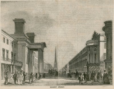 Regent Street, Londyn autorstwa English School