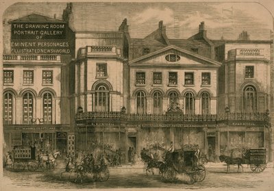 Regent Street, Londyn, strona wschodnia autorstwa English School