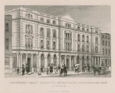 Repozytorium Towarzystwa Religijnego, Paternoster Row, Londyn autorstwa English School