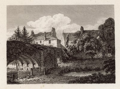Pozostałości Pałacu Eltham, Kent autorstwa English School