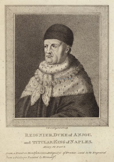 Rene z Andegawenii autorstwa English School