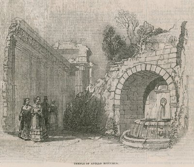 Ponowne otwarcie Koloseum, Regents Park: Świątynia Apolla Epikur autorstwa English School