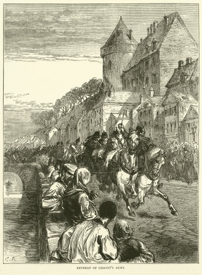Odwrót Armii Chanzysa, styczeń 1871 r. autorstwa English School