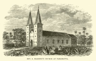 Wielebny S Marsdens Church St Parmatta autorstwa English School