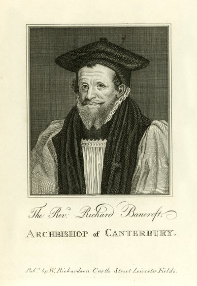Richard Bancroft, arcybiskup Canterbury autorstwa English School