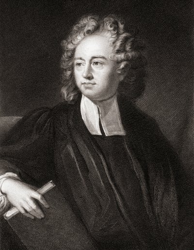 Richard Bentley (1662-1742) z Galerii Malarstwa, wydana w 1833 r. autorstwa English School