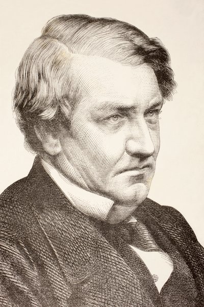 Richard Bourke (litho) autorstwa English School