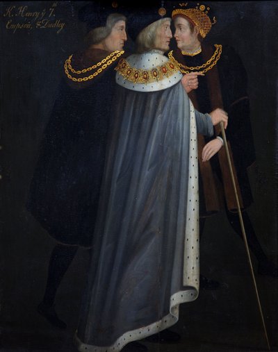 Richard Empson, Henryk VII i Edmund Dudley autorstwa English School