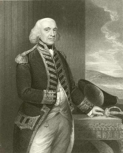 Richard, pierwszy hrabia Howe autorstwa English School