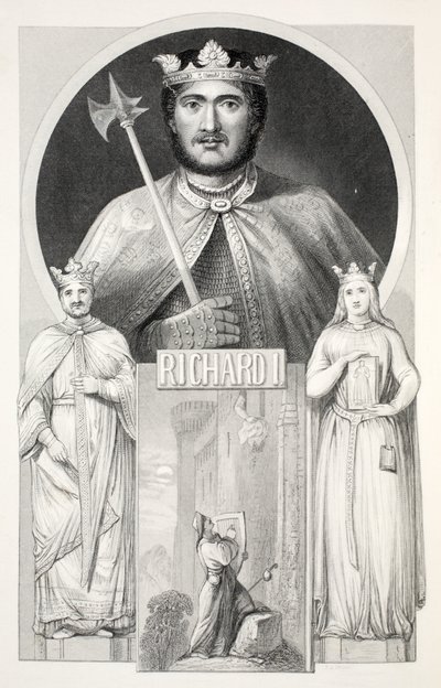 Ryszard I autorstwa English School