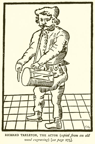 Richard Tarleton, aktor autorstwa English School