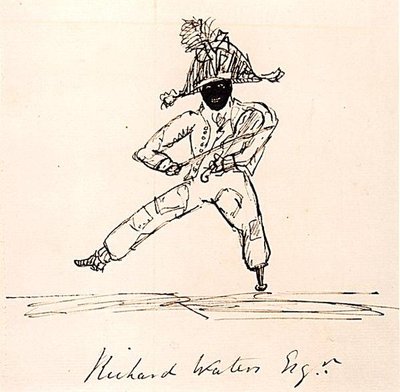 Richard Waters Esq., c.1815 (pióro i atrament na papierze) autorstwa English School
