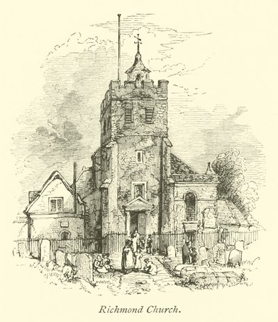 Kościół w Richmond autorstwa English School