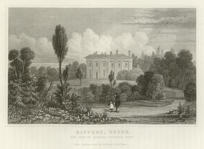 Riffens, Essex, siedziba Spencera Phillipsa, Esquire autorstwa English School