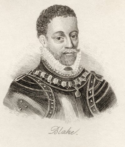 Robert Blake, z „Słownika historycznego Krabba”, opublikowanego w 1825 r. autorstwa English School