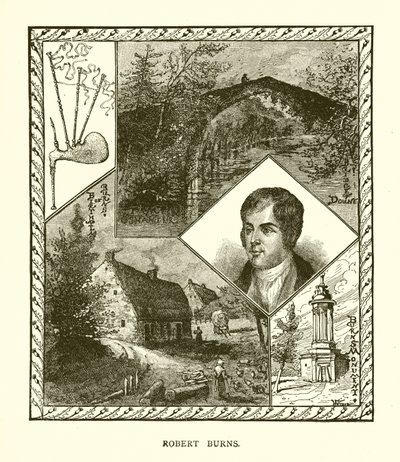 Robert Burns autorstwa English School