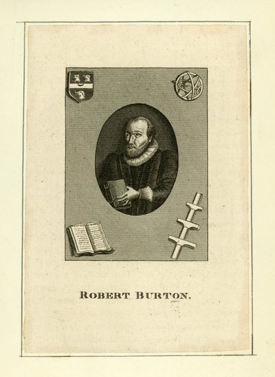 Robert Burton lub Demokryt Junior autorstwa English School