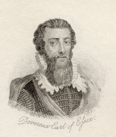 Robert Devereux, ze „Słownika historycznego Krabba”, opublikowanego w 1825 r. autorstwa English School
