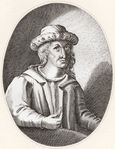 Robert III ze Szkocji, urodzony jako John Stewart, znany jako hrabia Carrick autorstwa English School