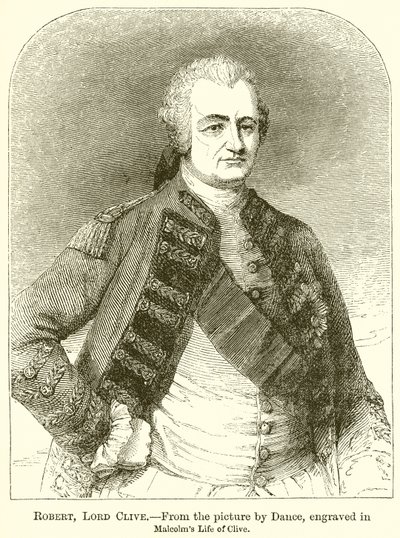 Robert, Lord Clive autorstwa English School