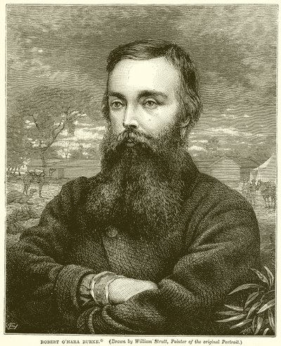 Robert Ohara Burke autorstwa English School