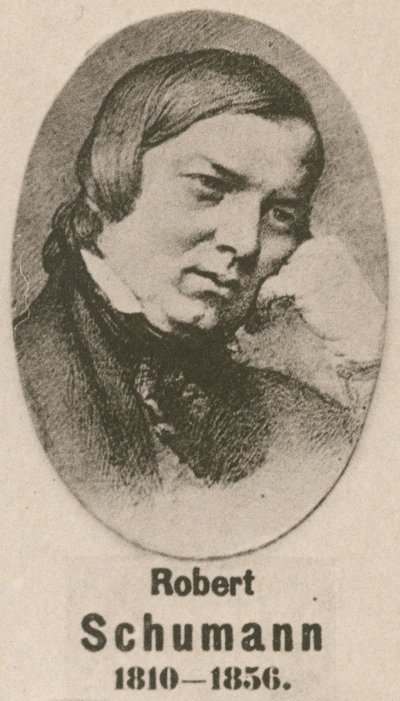 Robert Schumann (grafika) autorstwa English School