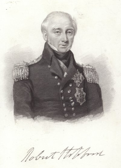Robert Stopford, brytyjski admirał autorstwa English School
