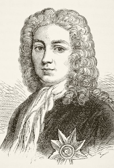 Robert Walpole, 1. hrabia Orford, z książki „The National and Domestic History of England” Williama Hickmana Smitha Aubreya (1858-1916) opublikowanej w Londynie ok. 1890 r. autorstwa English School