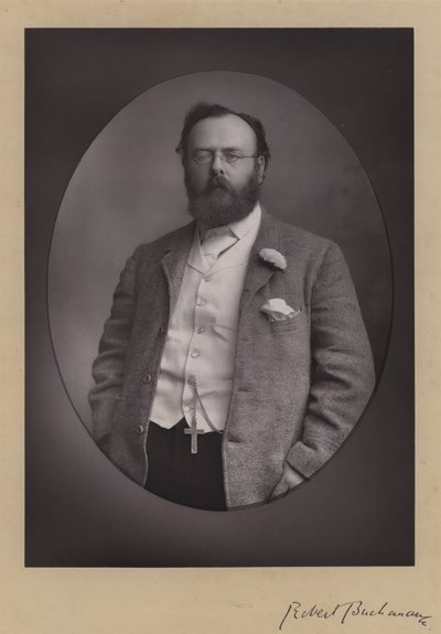 Robert Williams Buchanan, szkocki poeta, powieściopisarz i dramaturg autorstwa English School
