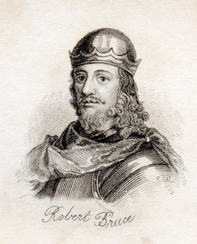 Robert the Bruce, z „Słownika historycznego Krabba”, opublikowanego w 1825 r. autorstwa English School