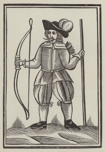 Robin Hood (grawerowanie) autorstwa English School