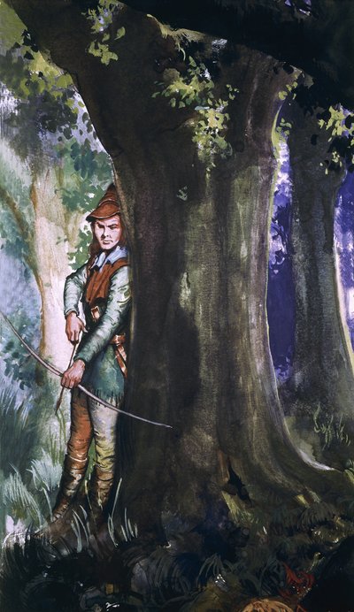 Robin Hood autorstwa English School