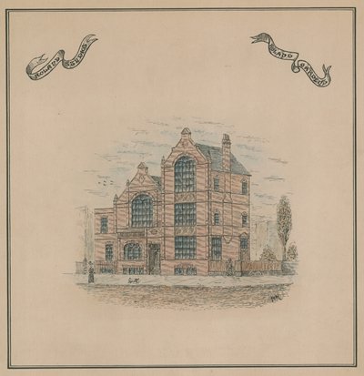 Roland Gardens, South Kensington, Londyn autorstwa English School