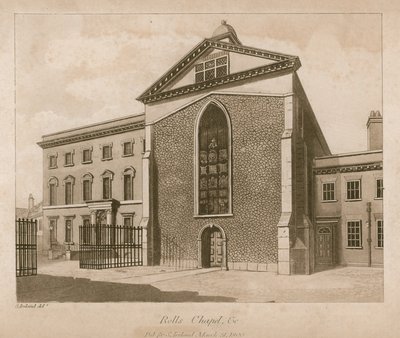 Rolls Chapel, Londyn autorstwa English School