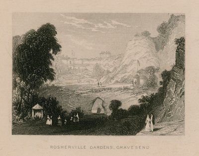 Ogrody Rosherville, Gravesend autorstwa English School