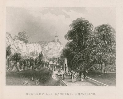 Ogrody Rosherville, Gravesend autorstwa English School